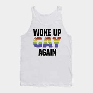 Pride Gay LGBT Lesbian Rainbow Flag Bisexual Queer Tank Top